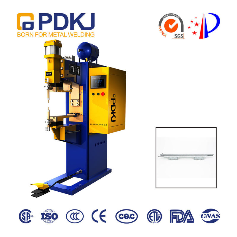 High Efficiency 25KA 80KVA SS 3 Phase Spot Welder Pro Point For Slide Rail Guide